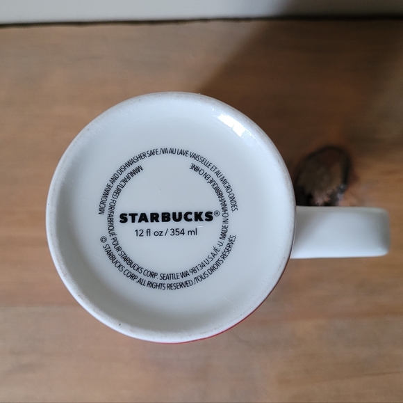 CLEARANCE Starbucks Woodland Themed Holiday Christmad Mug - Picture 3 of 3